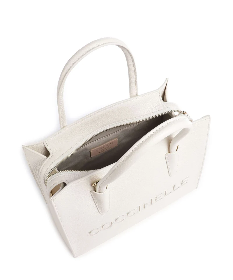 Coccinelle Myrtha Handtasche pearl