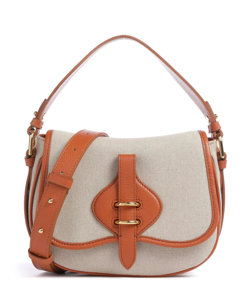 Coccinelle Mavery Canvas Handtasche natural/crab