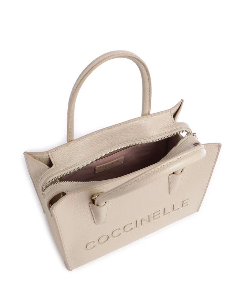 Coccinelle Myrtha Handtasche sandshell