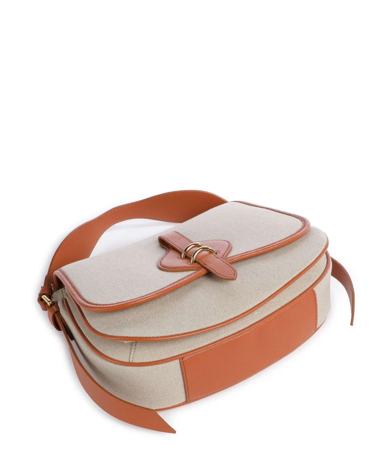 Coccinelle Mavery Canvas Handtasche natural/crab