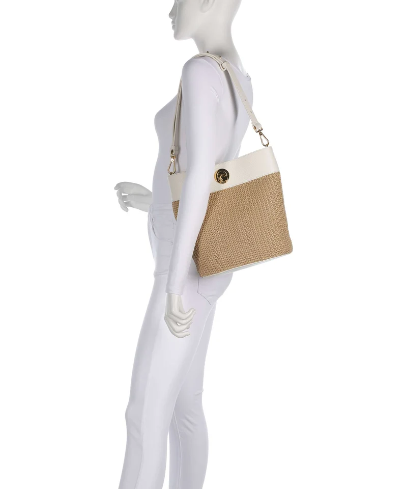 Coccinelle Nikla Bucket Handtasche natural/pearl