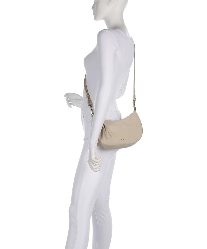 Coccinelle Fujiko Suede Umhängetasche sandshell