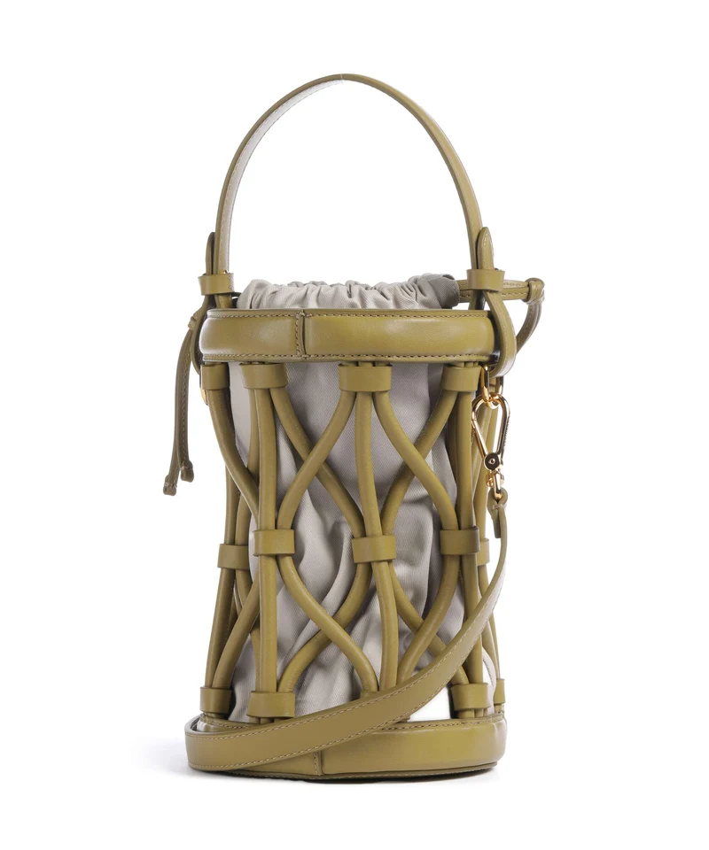 Coccinelle Koi Bucket Handtasche seagrass