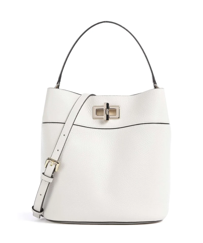 Furla Amelia M Bucket Handtasche talco