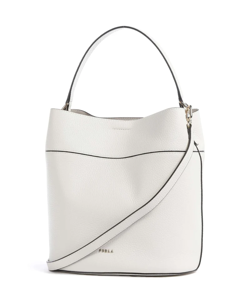 Furla Amelia M Bucket Handtasche talco