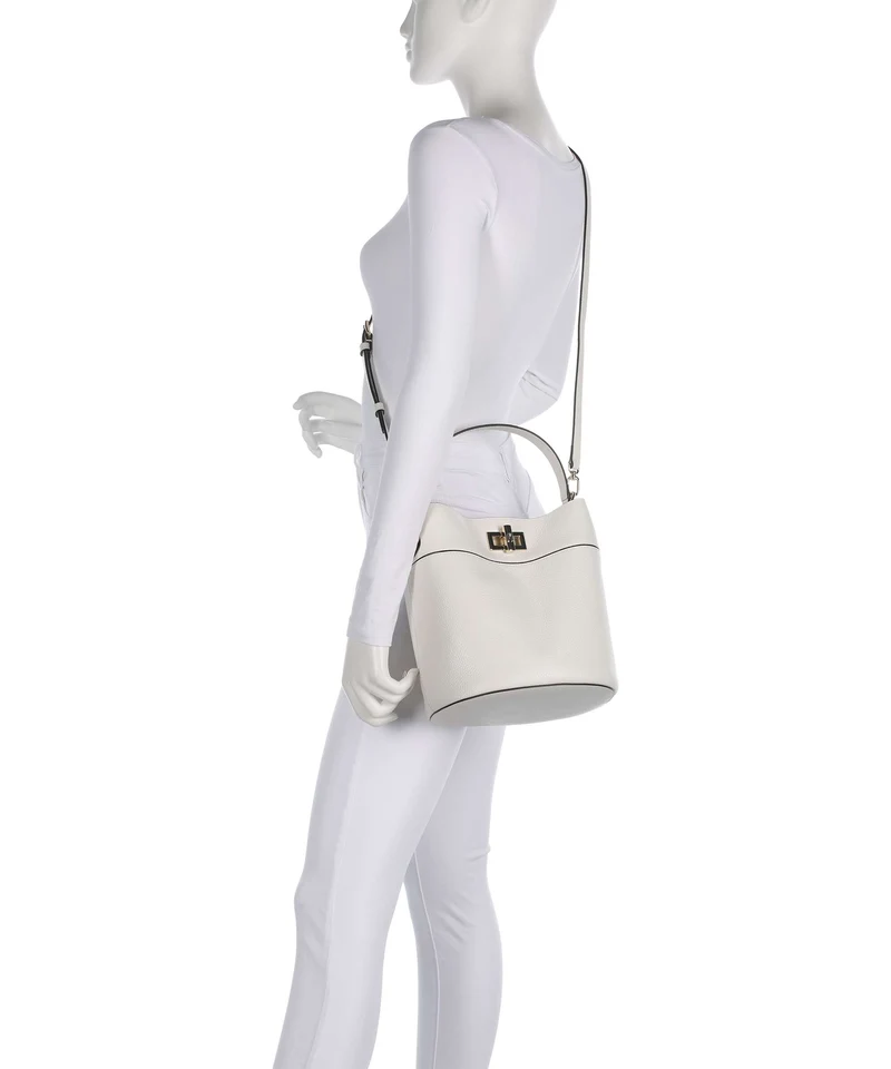 Furla Amelia M Bucket Handtasche talco