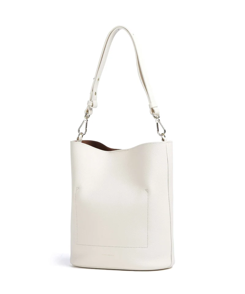 Coccinelle Nikla Bucket Handtasche pearl/cognac