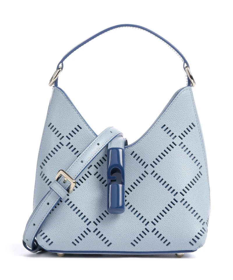 Furla Iride Mini Handtasche carta da zucchero/indigo int