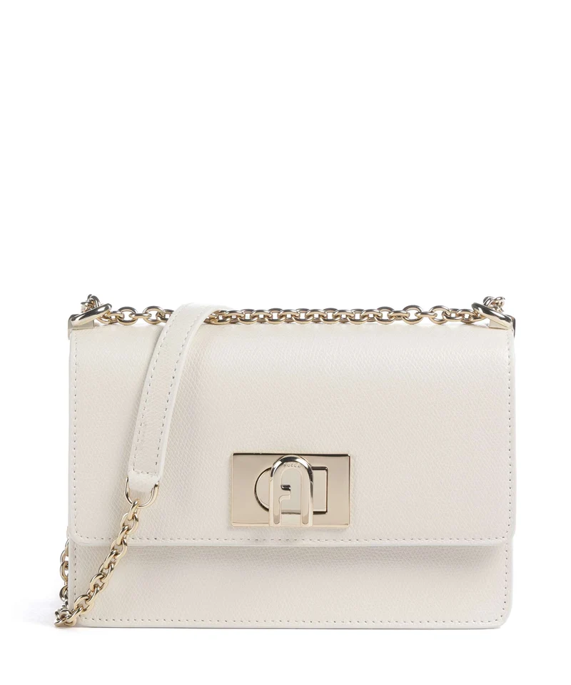 Furla 1927 Mini Schultertasche panna