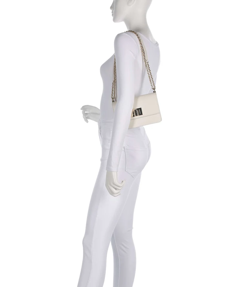 Furla 1927 Mini Schultertasche panna