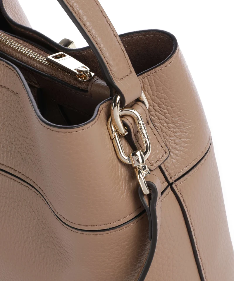 Furla Amelia Mini Bucket Handtasche toffee