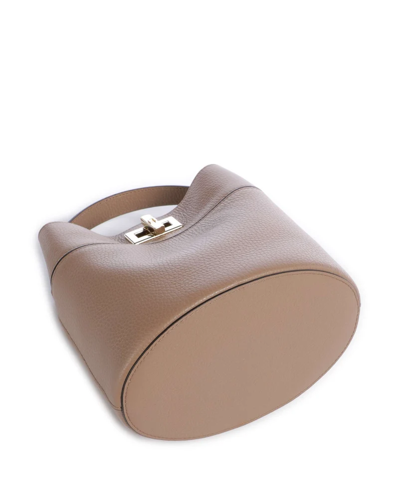 Furla Amelia Mini Bucket Handtasche toffee