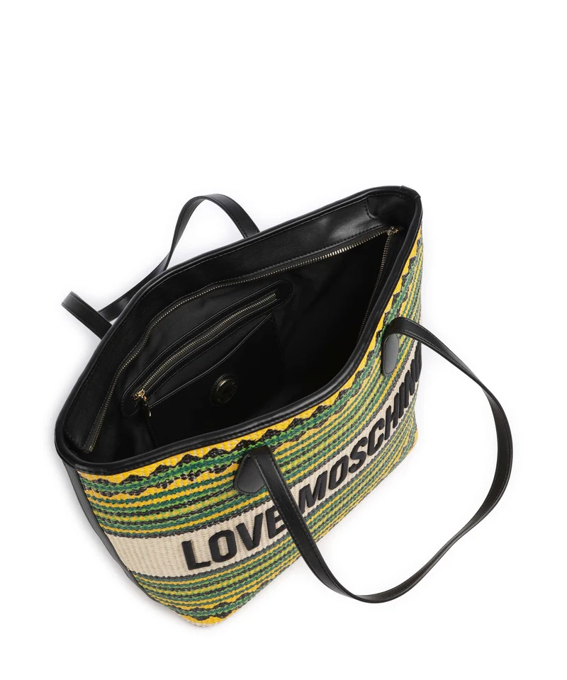 Love Moschino Sunset Stripes Shopper multicolour/black