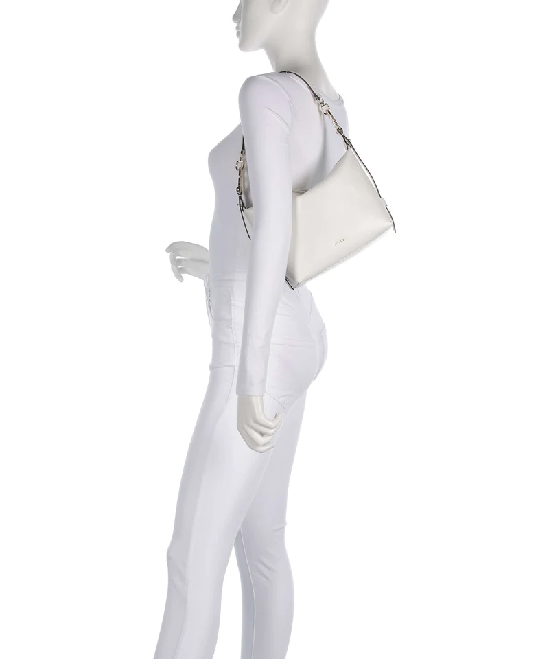 Furla Tonie Mini Schultertasche talco