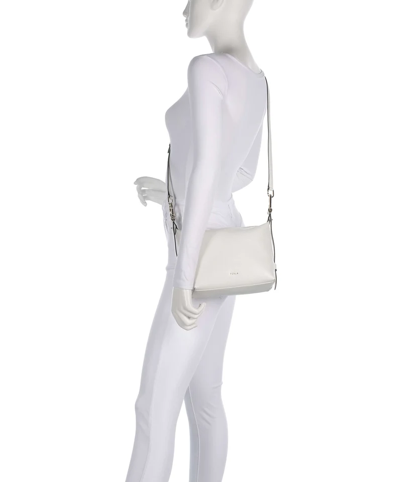 Furla Tonie Mini Schultertasche talco
