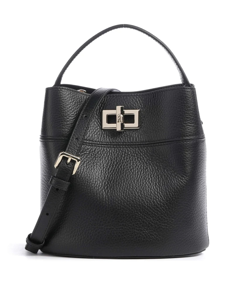 Furla Amelia Mini Bucket Handtasche nero