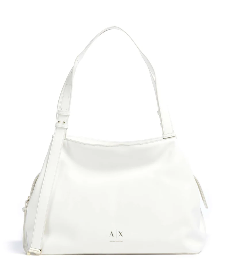 Armani Exchange Alice M Beuteltasche off white