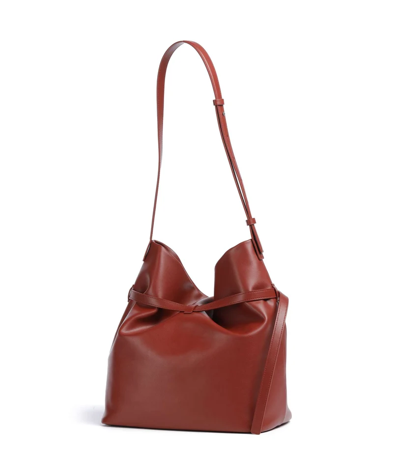 Emporio Armani Deva M Bucket Handtasche brandy
