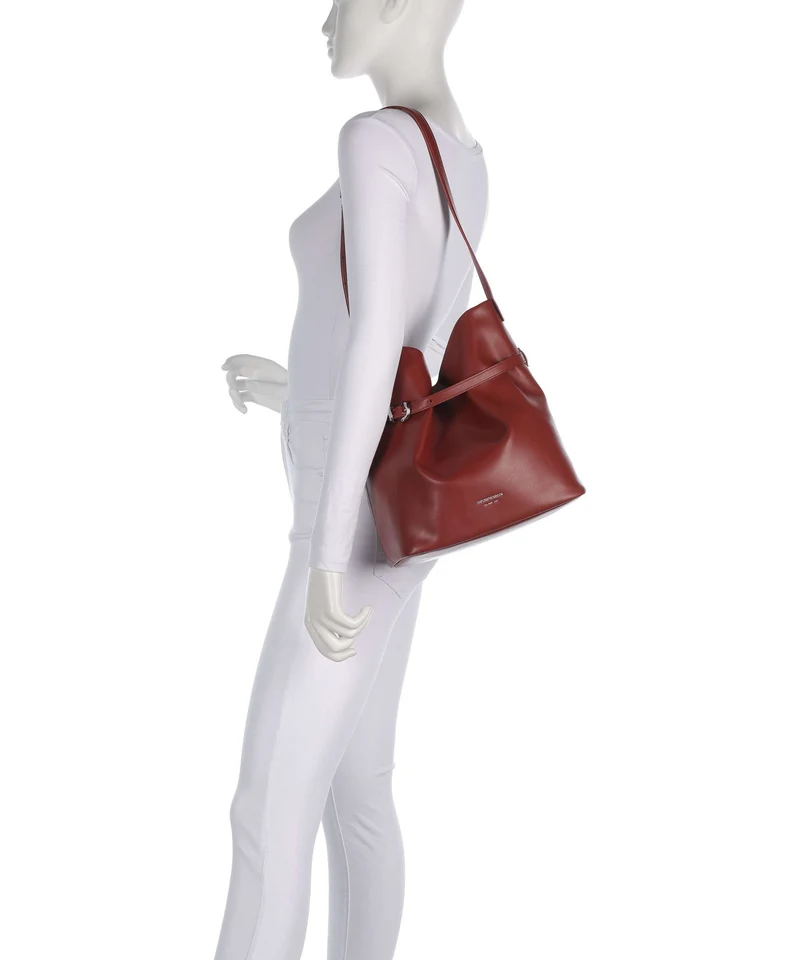Emporio Armani Deva M Bucket Handtasche brandy