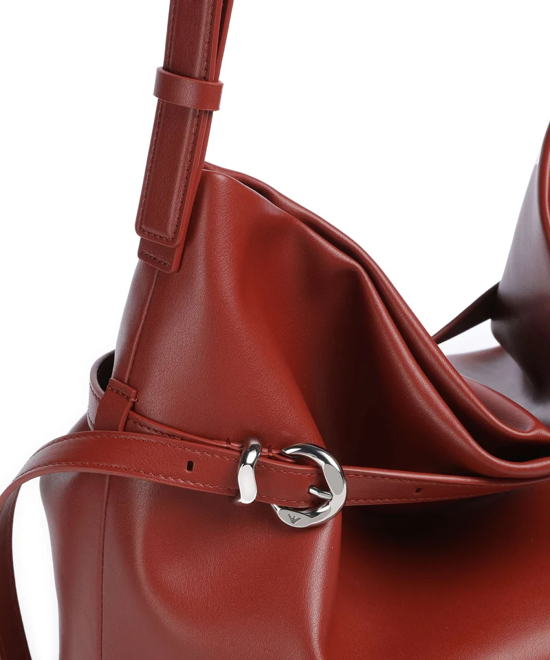 Emporio Armani Deva M Bucket Handtasche brandy
