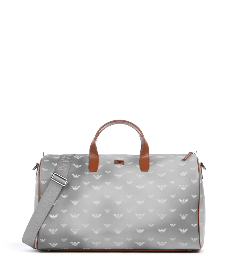 Emporio Armani Special Minorca Weekender grey/eagle allover