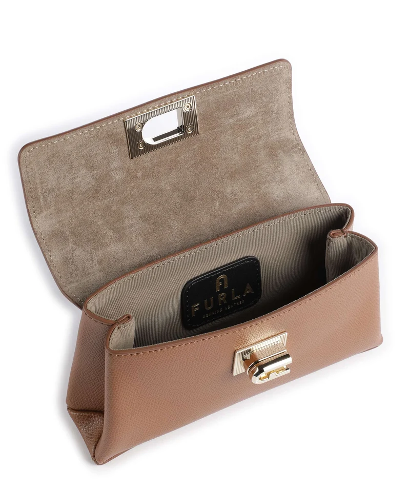 Furla 1927 Mini Umhängetasche cognac