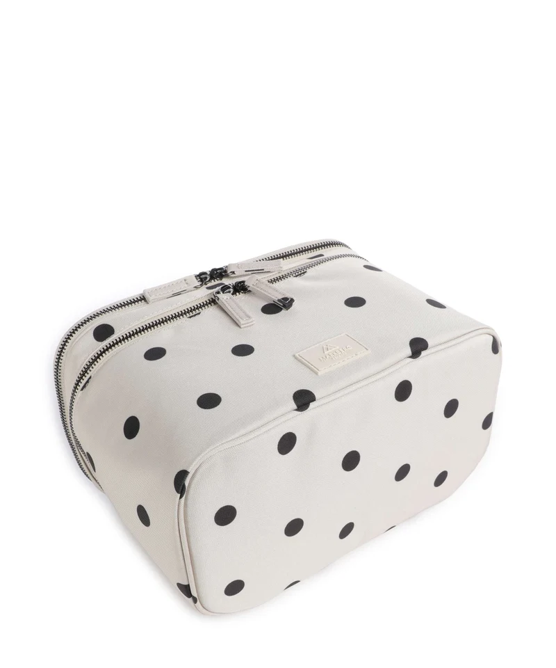 Markberg Treasure Kulturbeutel polka dot/creme