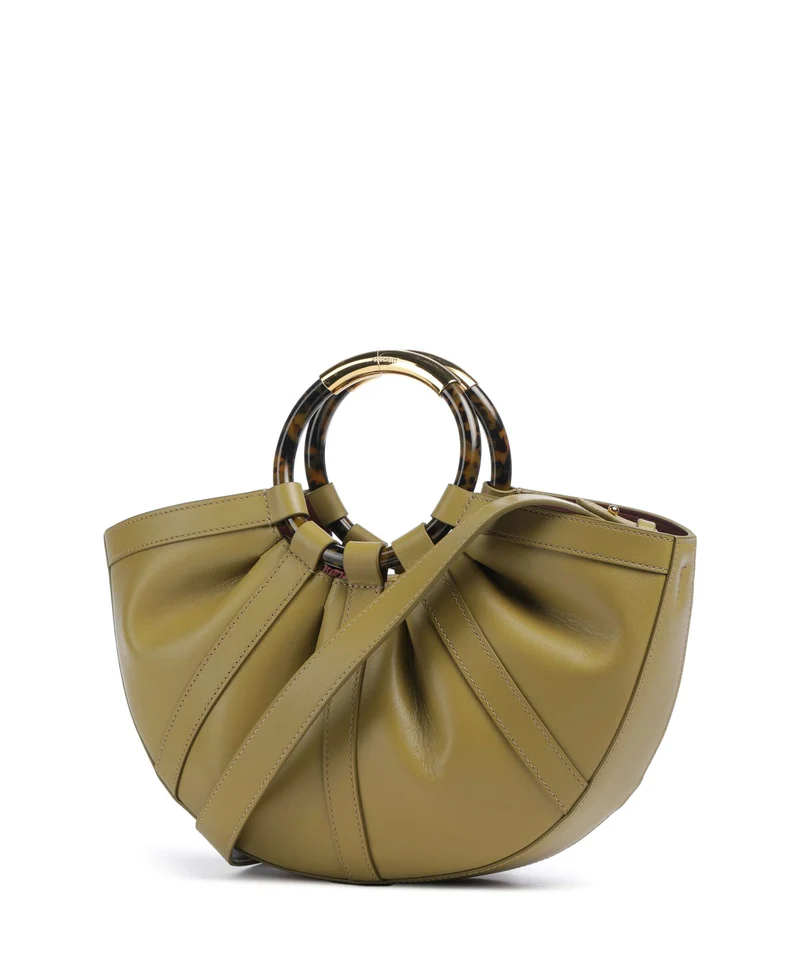 Coccinelle Shell Handtasche seagrass