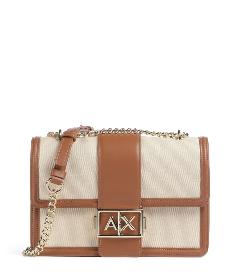 Armani Exchange Wonder M Schultertasche natural/saline clay