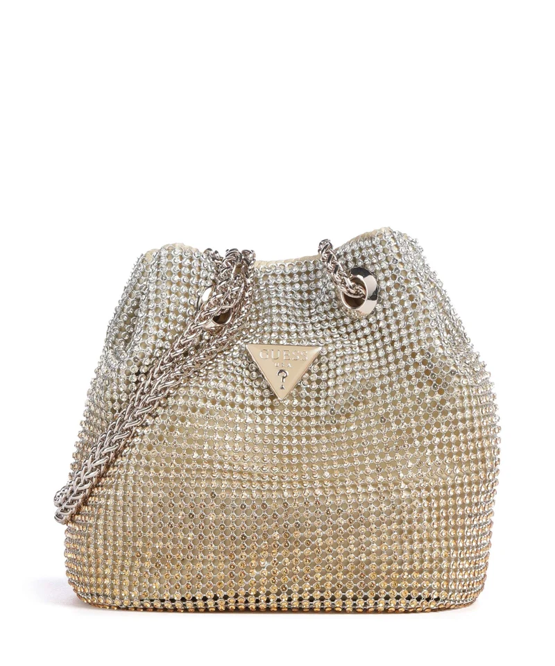 Guess Zalina Schultertasche gold