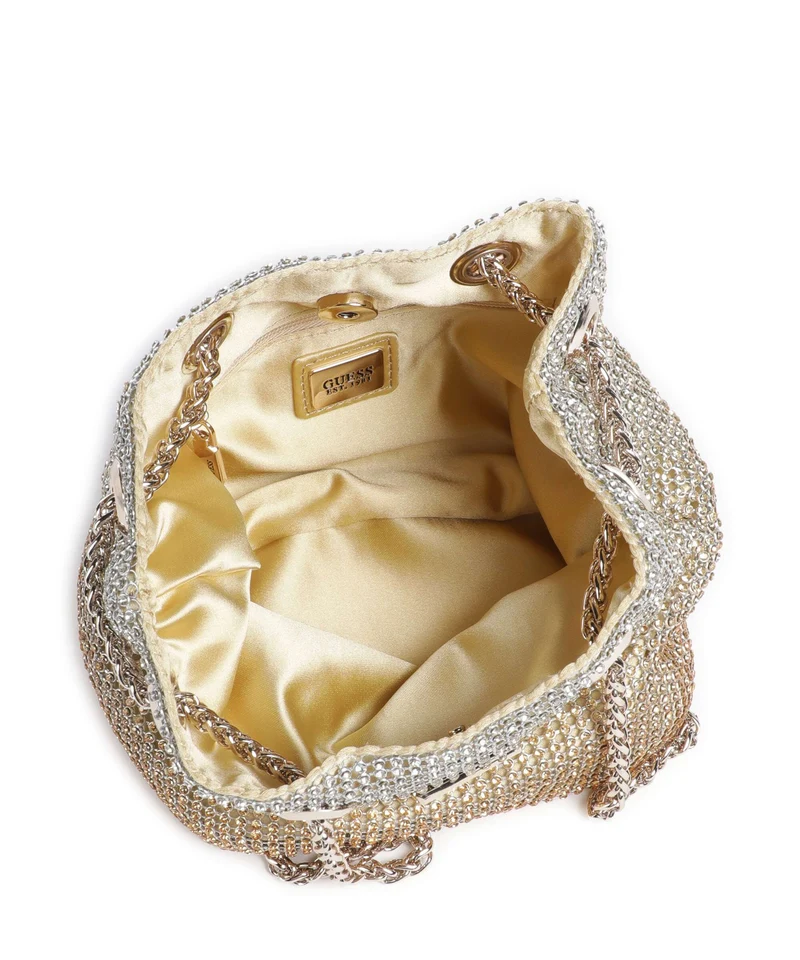 Guess Zalina Schultertasche gold