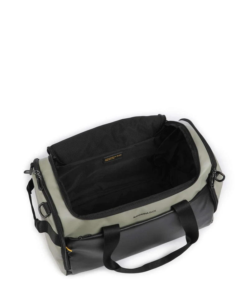 Mandarina Duck Coated Weekender mud