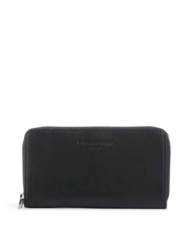 Liebeskind Lila Frieda Sheep Natural Geldbörse black