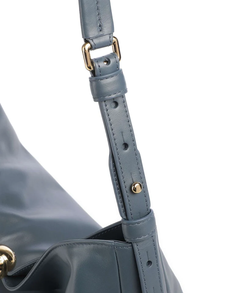 Furla Sfera Soft L Beuteltasche grigio blu