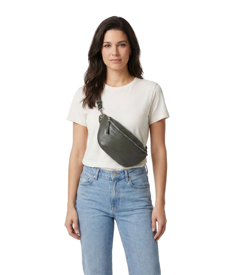 Liebeskind Tavia Sheep Natural Gürteltasche cypress green
