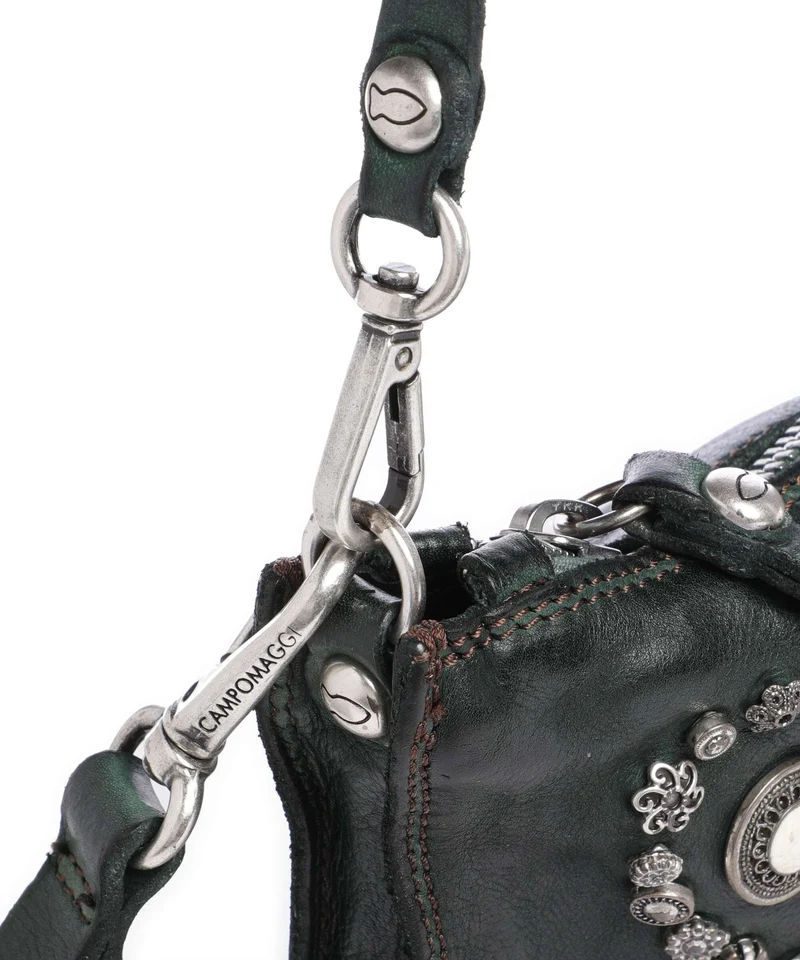 Campomaggi Schultertasche green bottle