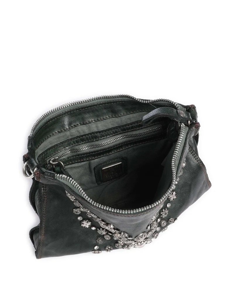 Campomaggi Schultertasche green bottle