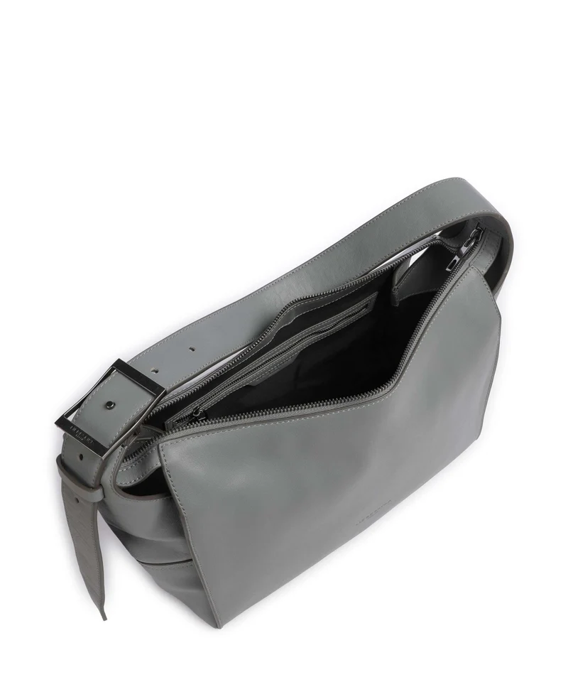 Liebeskind Lou Calf Optic M Beuteltasche grigio