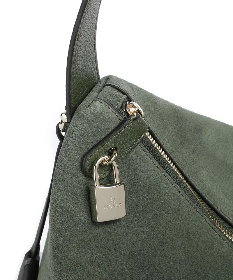 Aigner Delia L Beuteltasche dark olive