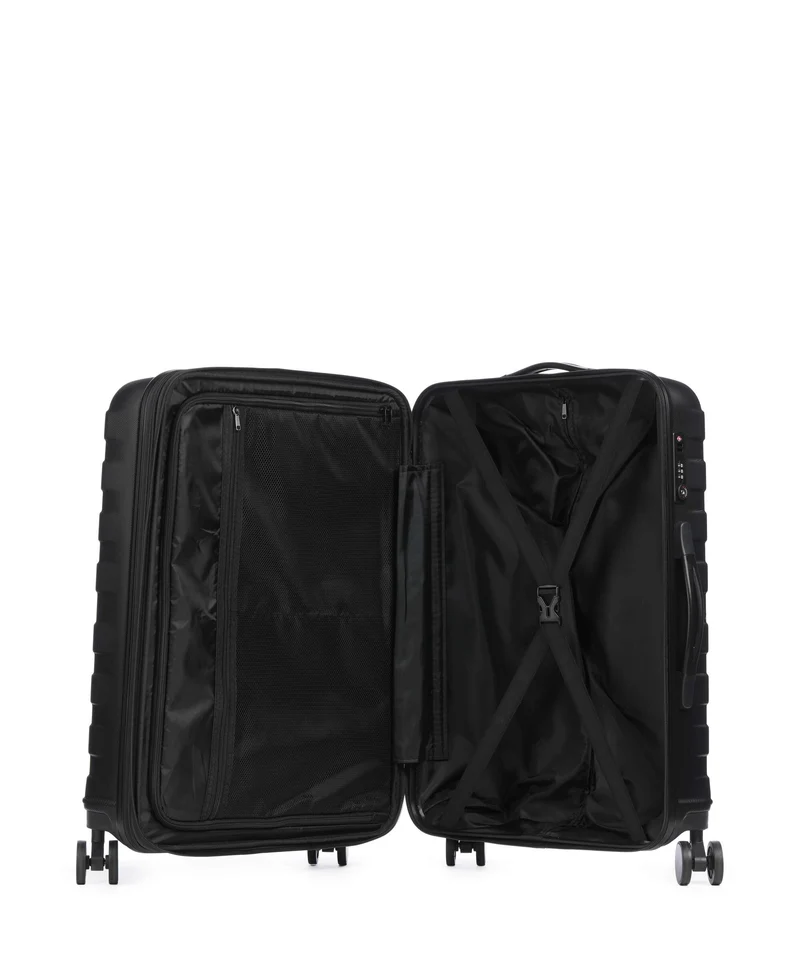 Pack Easy Clipper-Kosmo 4-Rollen Trolley black