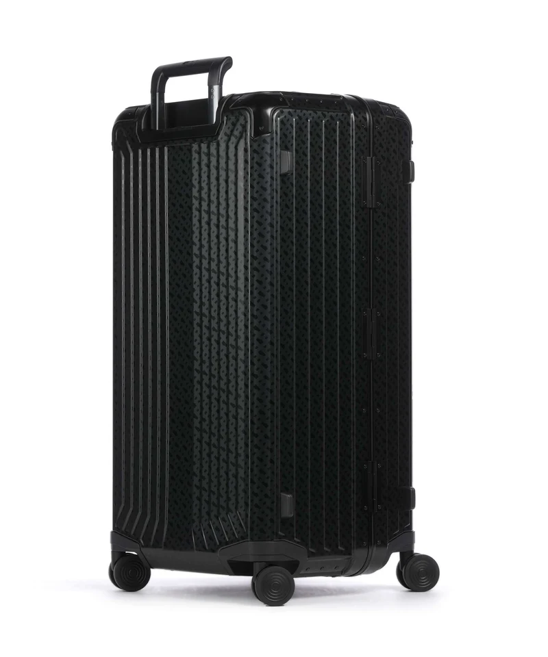 Samsonite Lite-Box Alu Boss Edition 4-Rollen Trolley graphite monogram