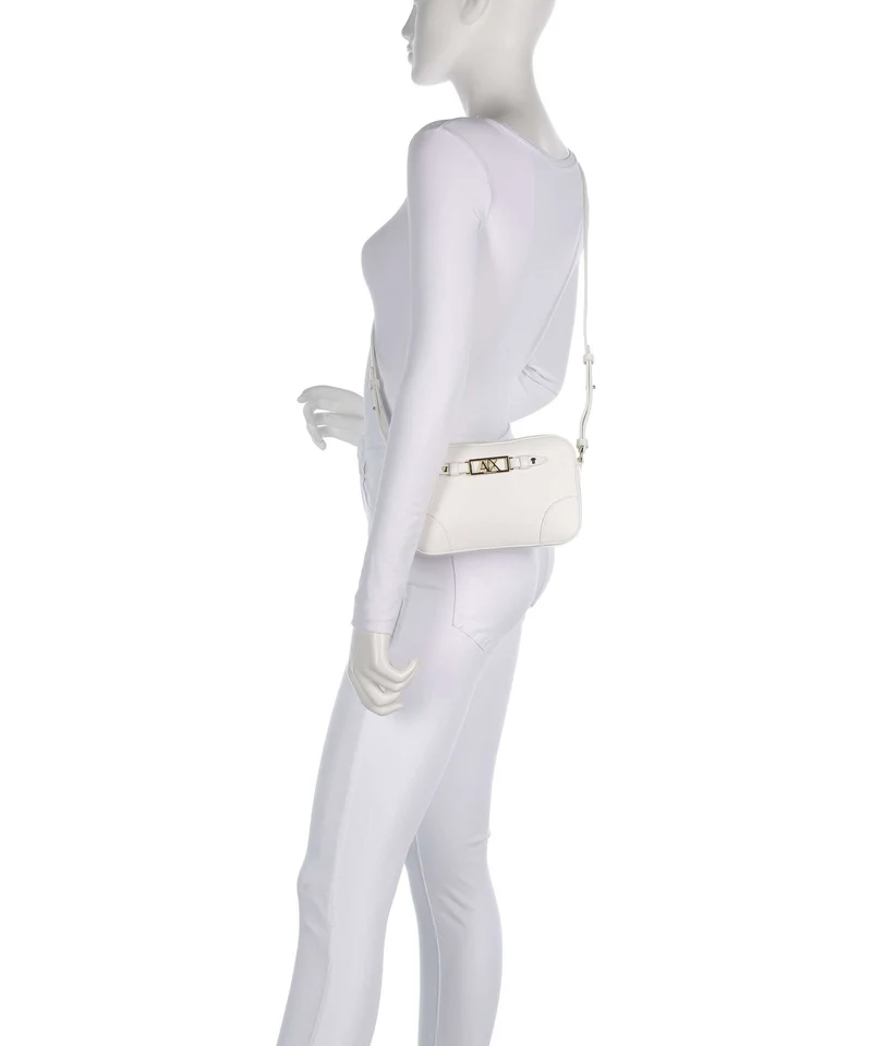 Armani Exchange Polly Umhängetasche off white
