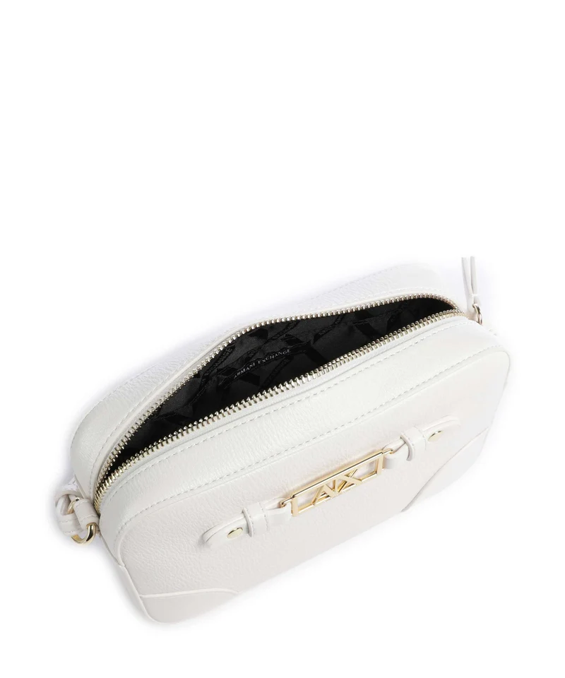 Armani Exchange Polly Umhängetasche off white