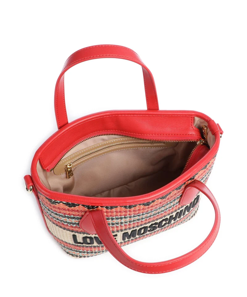 Love Moschino Sunset Stripes Handtasche multicolour/red