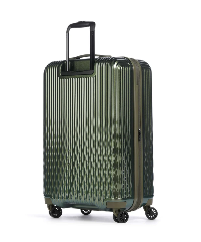 Pack Easy Flow 4-Rollen Trolley bronze green