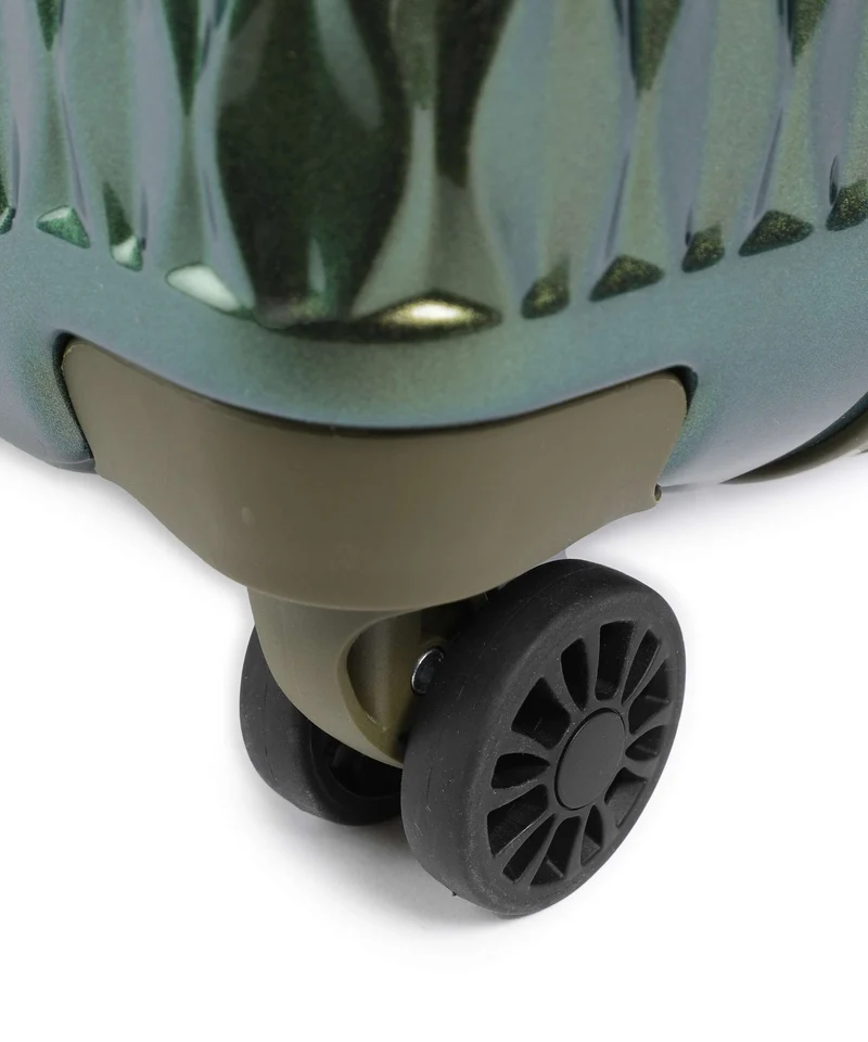 Pack Easy Flow 4-Rollen Trolley bronze green