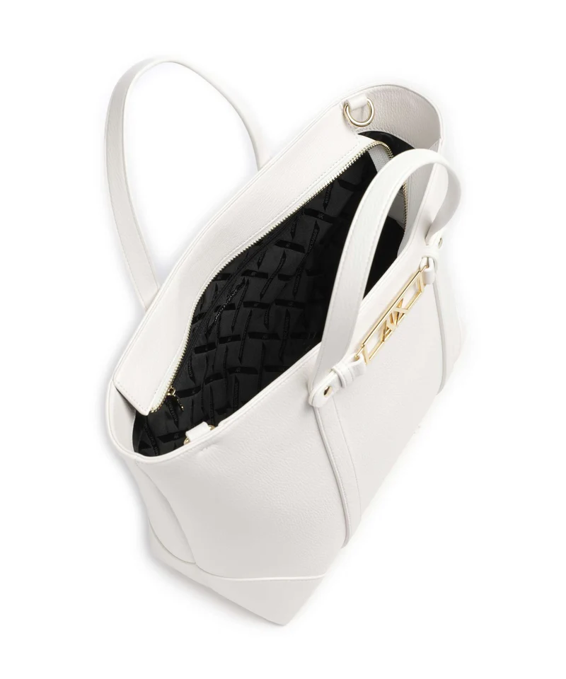 Armani Exchange Polly Handtasche off white