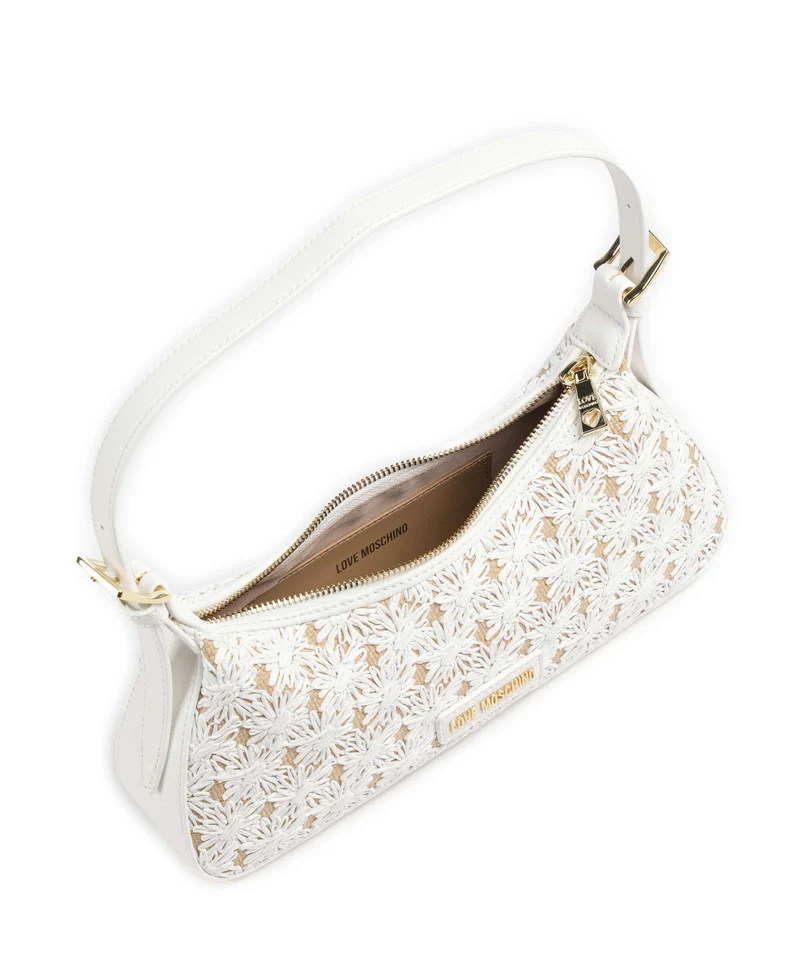 Love Moschino Smart Daily Schultertasche white/white