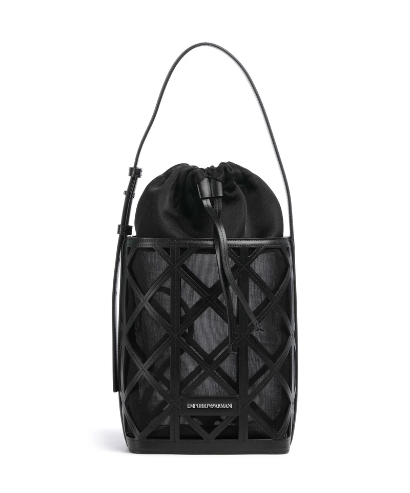 Emporio Armani Deva M Bucket Handtasche nero
