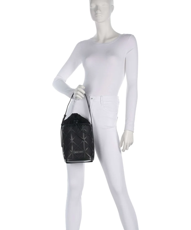 Emporio Armani Deva M Bucket Handtasche nero